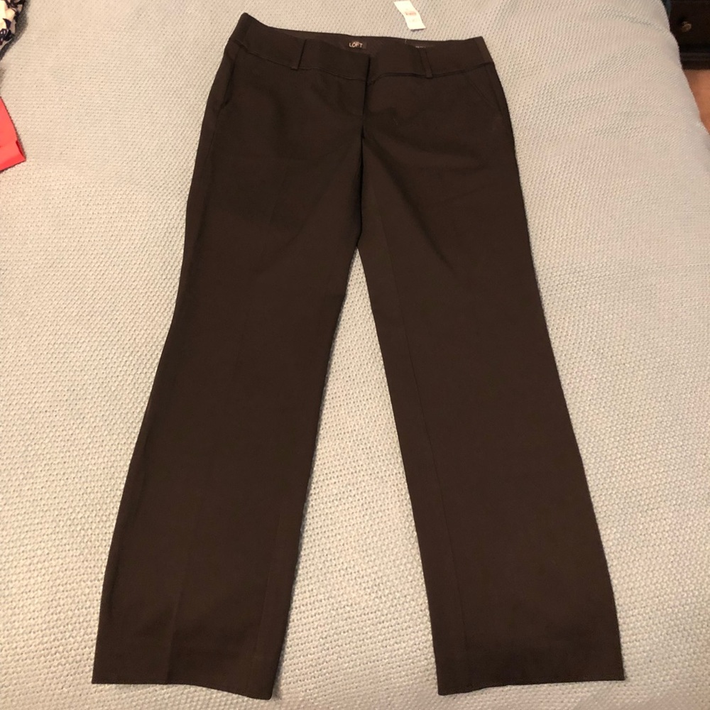Loft Zoe straight pant